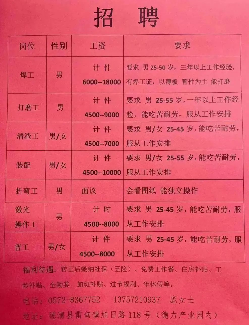醴陵普工招聘最新信息及需求、现状与展望
