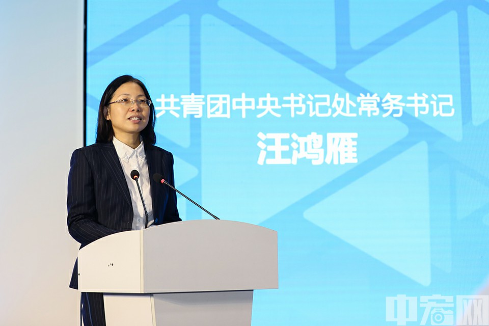 团中央汪鸿雁最新动态，青春领航，共创未来